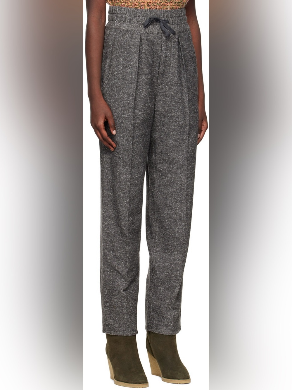 $675 Isabel Marant Etoile Gray Miroki Lounge Pants